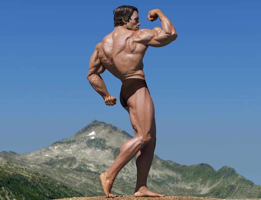 Joseph Baena, Arnold Schwarzenegger's Son, Recreates Father's Signature Pose  [Photos] - uInterview