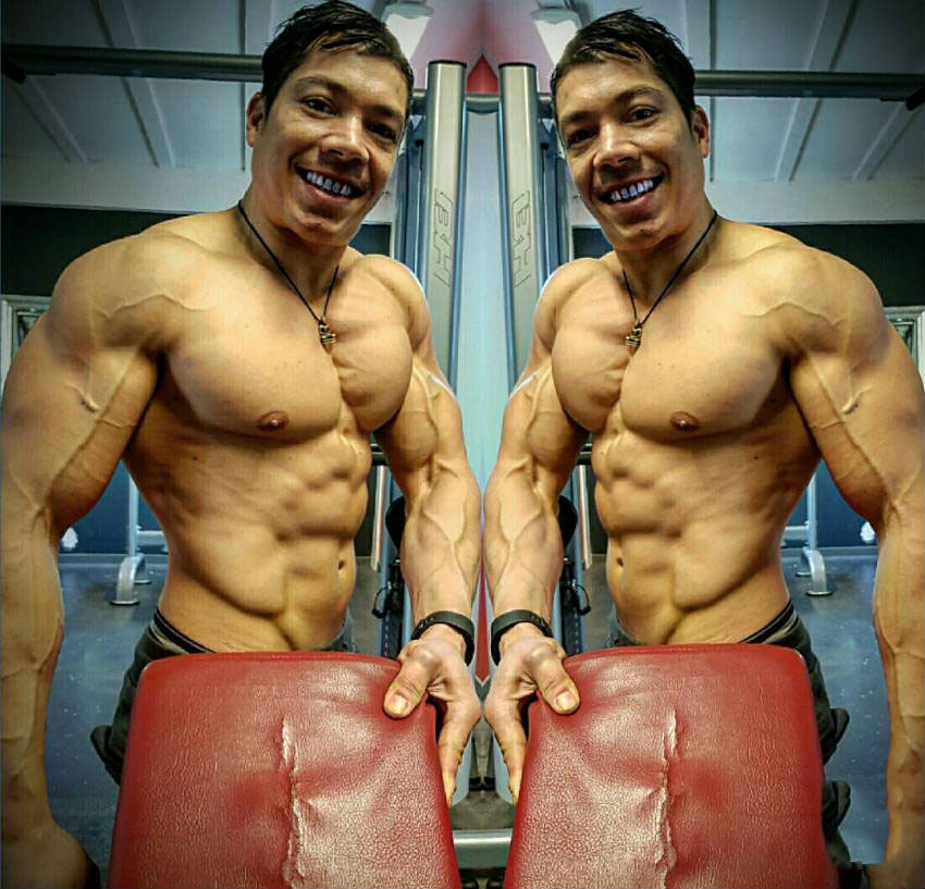 Greg Vong - Monday motivation #abs #biceps #flex #chest #abs