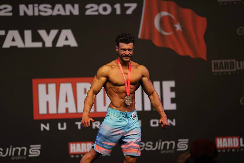 halim baydur winning contest wearing medal