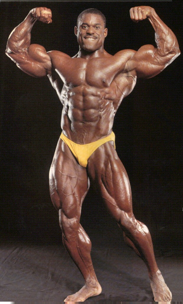 vince taylor front double biceps