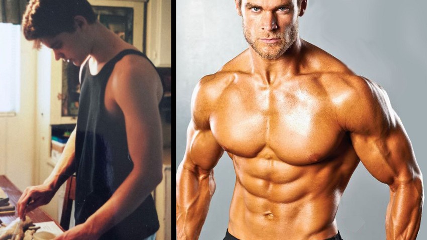 One of the Buff Dudes', Brandon White's transformation from skinny teenager to muscular and ripped model