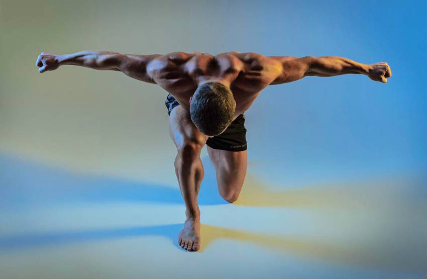 josef rakich in race starting stance