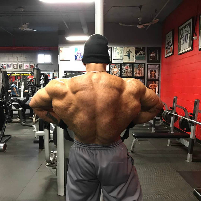 juan morel's back in the gym