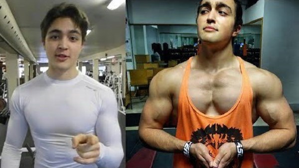 Omar Isuf transformation from a young teenager to a fit model