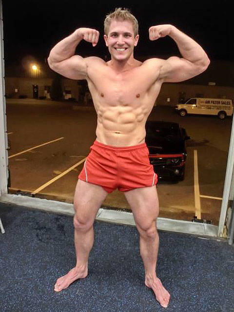 scott herman full body shot with arm flex