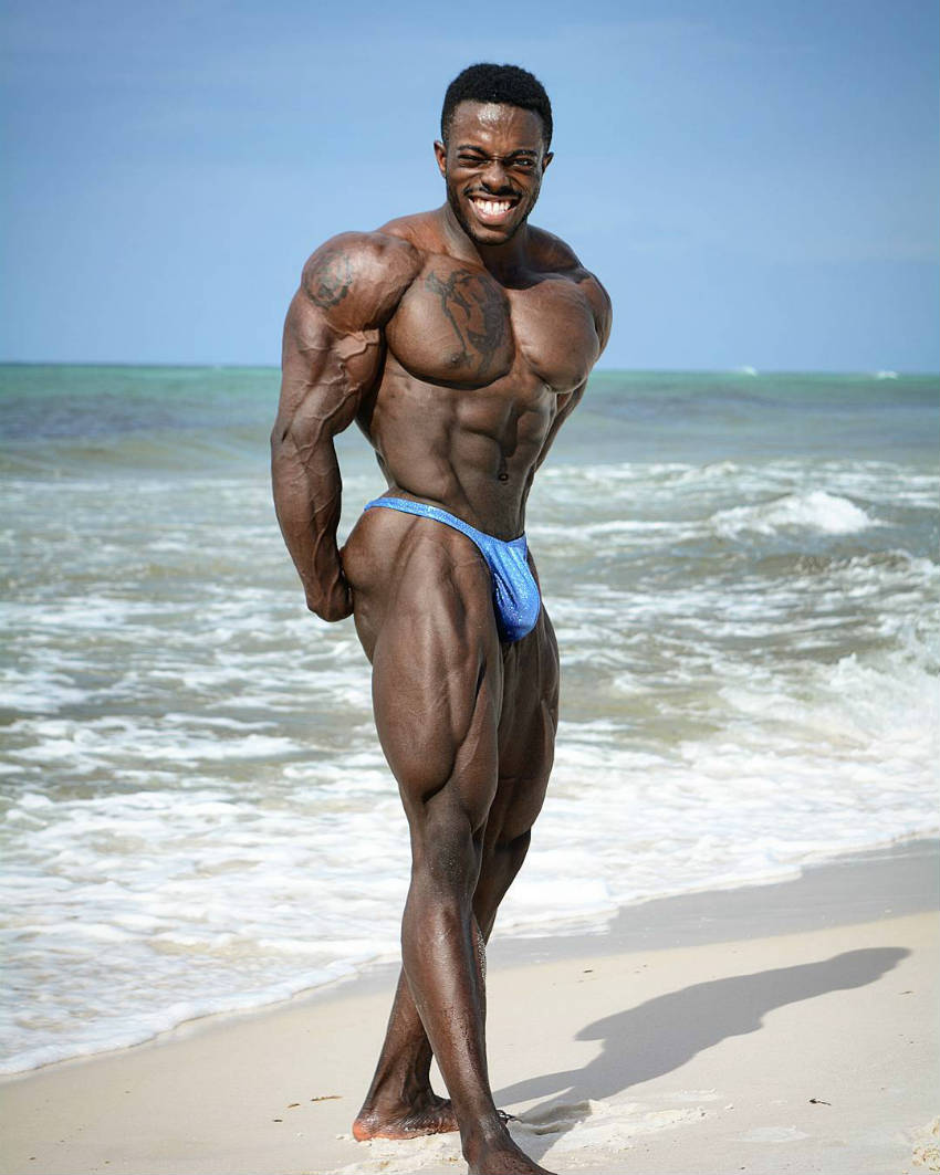 terrence ruffin on beach