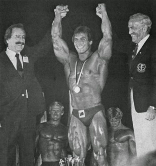 Lance Dreher winning the world championships in 1981