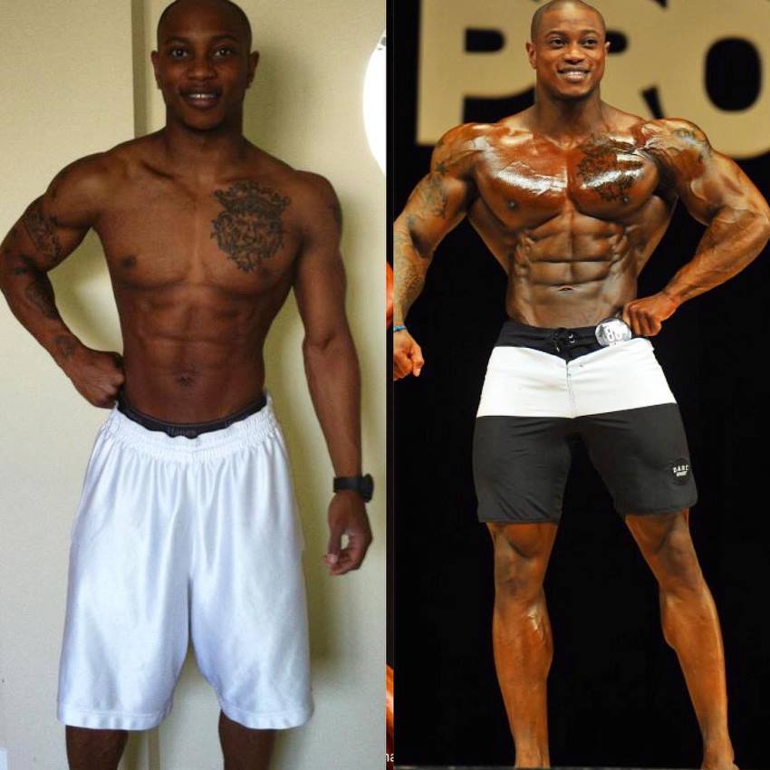 Brandon Hendrickson's transformation from average size, lean and fit, to a ripped and muscular physique competitor