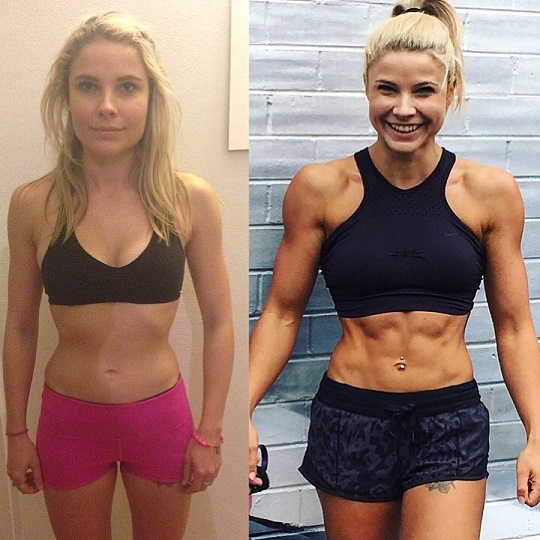 Jaz Correll's transformation from average looking to fit and healthy