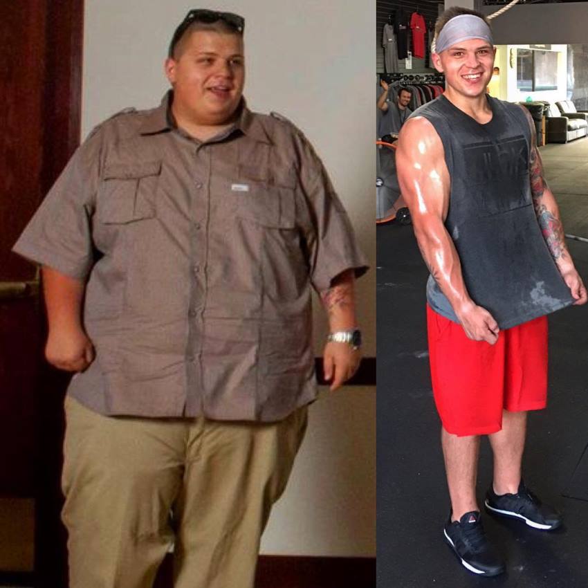 ObesetoBeast's transformation from overweight to fit