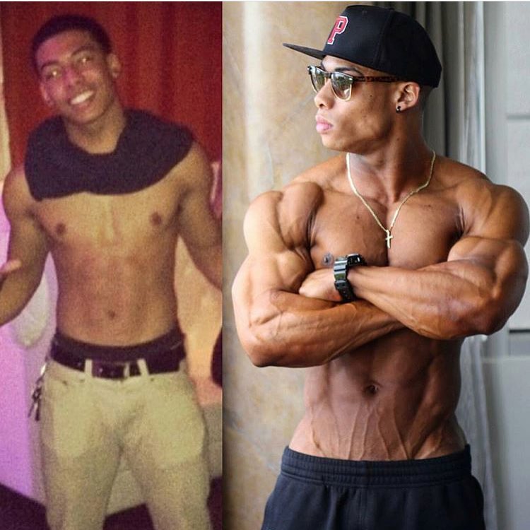 Ahmad DeGuzman transformation before-after