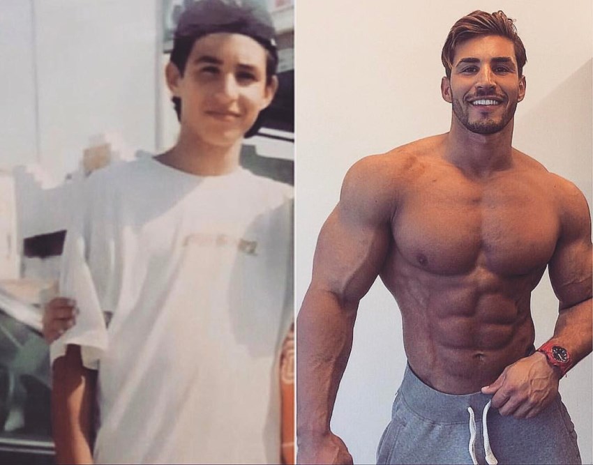 Amin Elkach transformation from when he was 16 years old to now