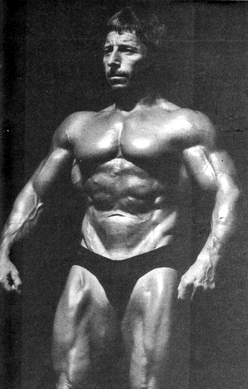 Eddie Giuliani posing on the stage