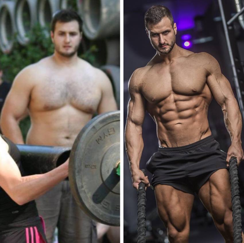 Emil Goliath transformation from his strongman days to him now