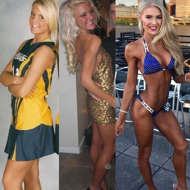 Katie Miller's transformation from now she looked before to now.
