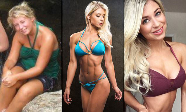 Sophie Aris before compared to how she looks now.