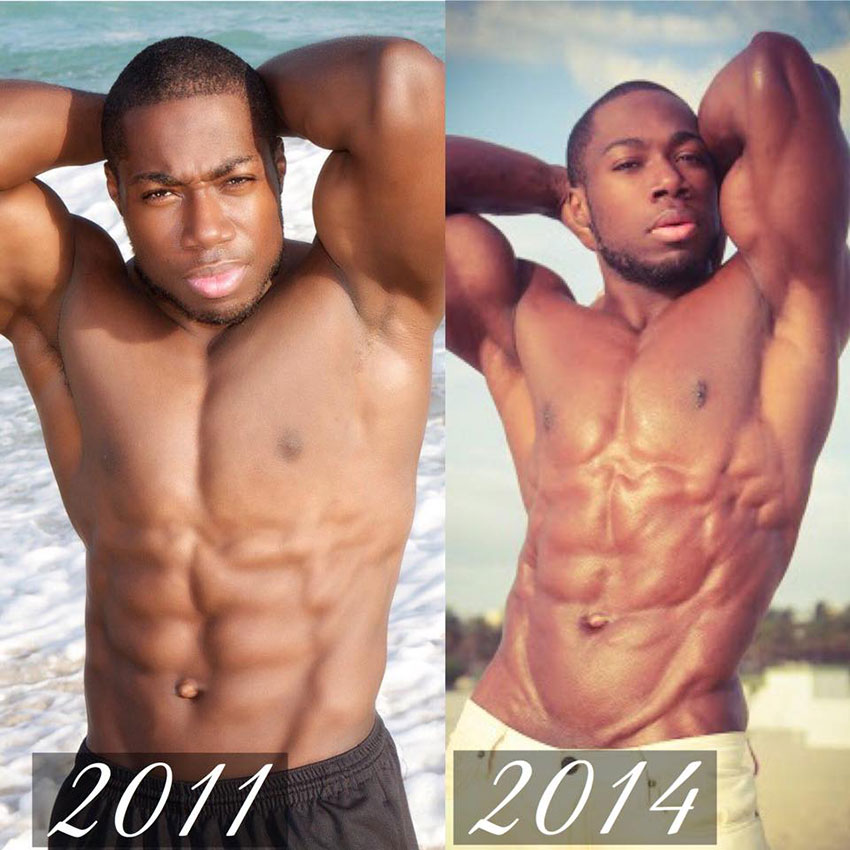 Kizzito Ejam's progression between 2011 and 2014.