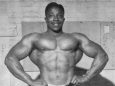 Leroy Colbert showing off his physique.