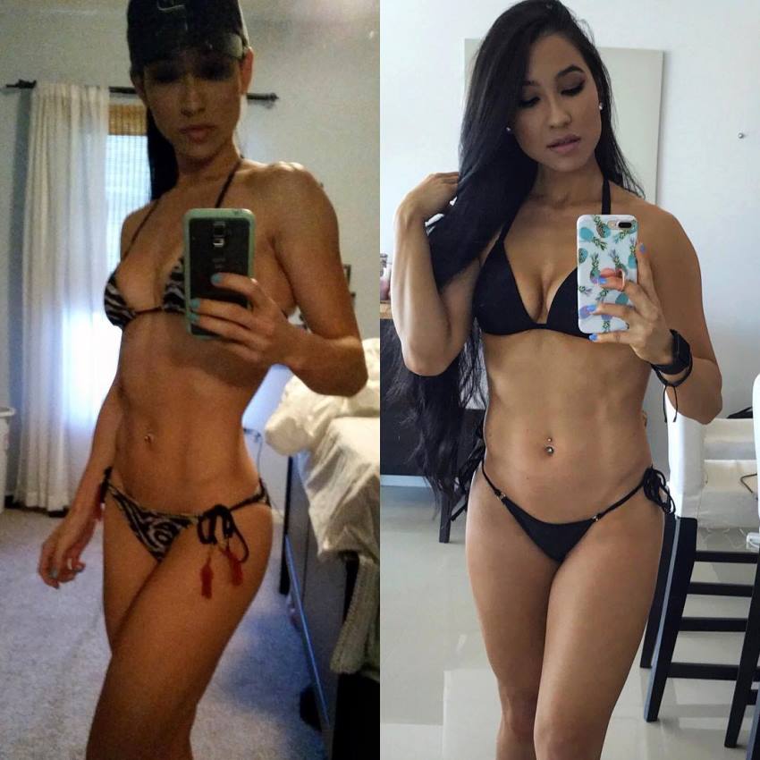 Stephanie Buttermore's transformation before-after