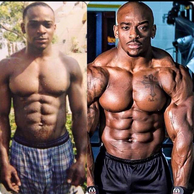Tyrone Ogedegbe as a teen compared to how he looks now.