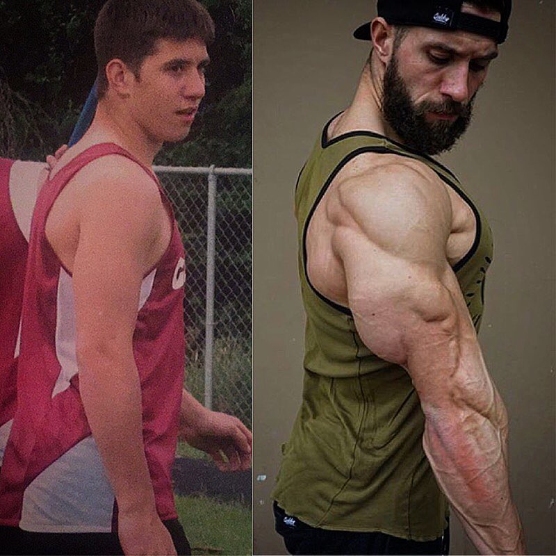 Julian Smith's transformation before-after