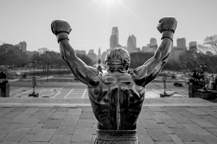 Sylvester Stallone The Rocky Statue in Philadelphia