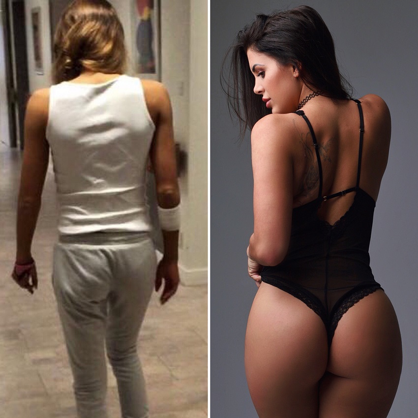 Andrina Santoro's fitness physique transformation before-after