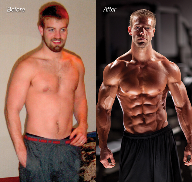 Ben Booker's fitness transformation