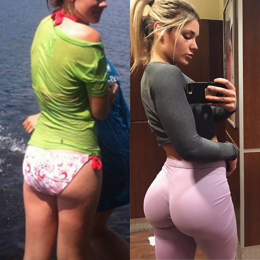 Destiny Stephens' fitness transformation before-after