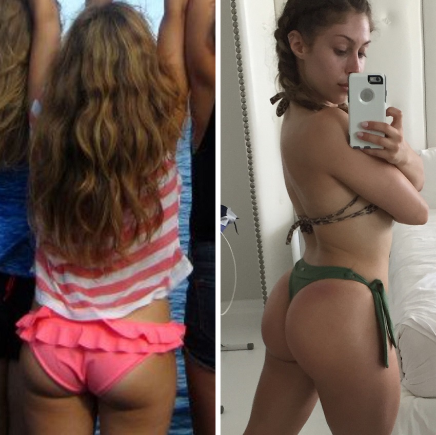 Isabel Lahela's fitness physique transformation before-after