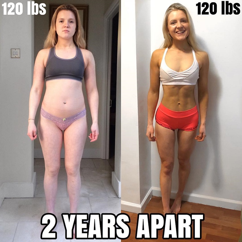 Lauren Tickner's 2-year fitness transformation