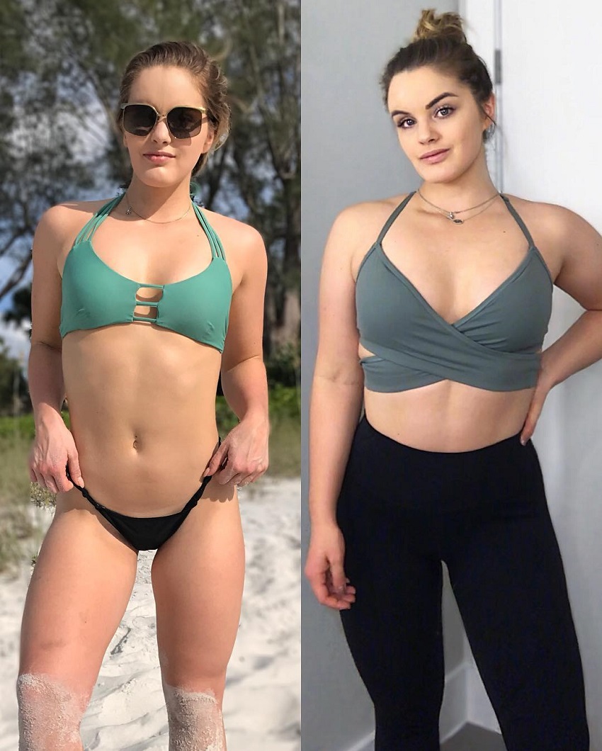 Marie Wold transformation in fitness before-after