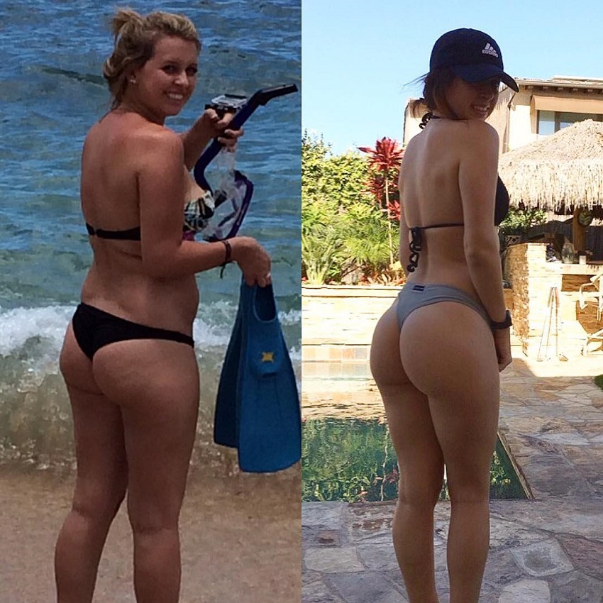 Amanda Hagan's transformation photo before-after