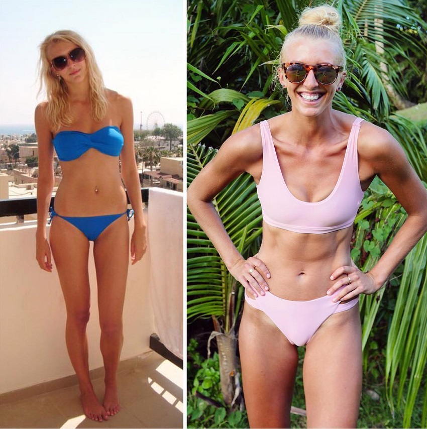 Zanna Van Dijk's fitness transformation
