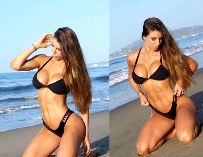 Brittany Perille Yobe reclaims hormone balance with bikini model diet treat meal