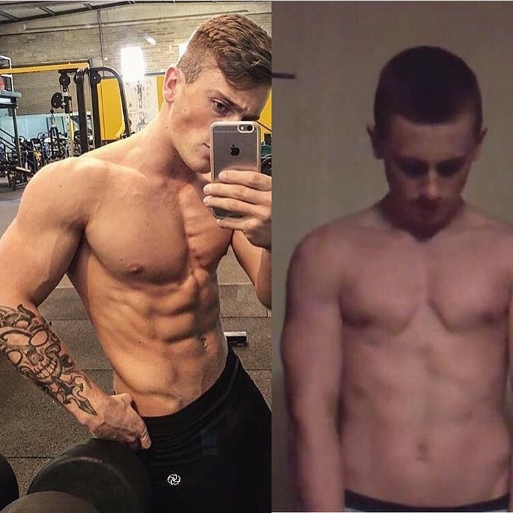 Glen Gillen's fitness transformation before-after