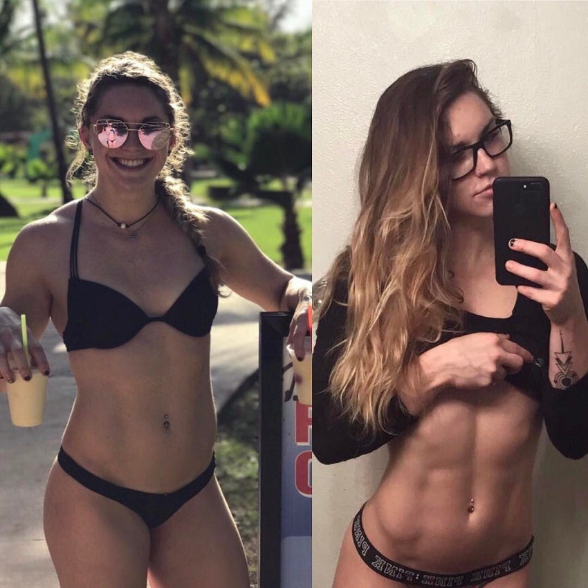 Mattie Rogers's transformation before-after