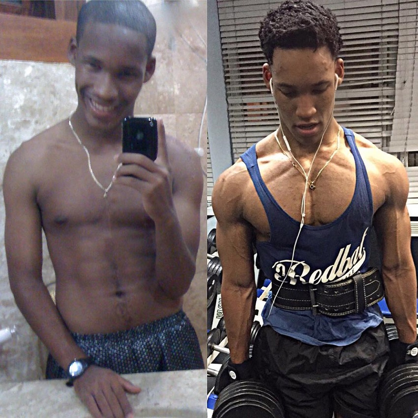 Mike Diamonds' transformation from high school to now