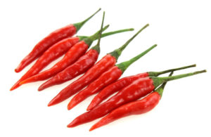 Chili peppers capsaicin - natural fat burner ingredient