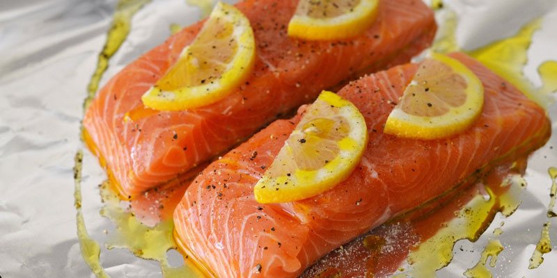 Salmon fillet