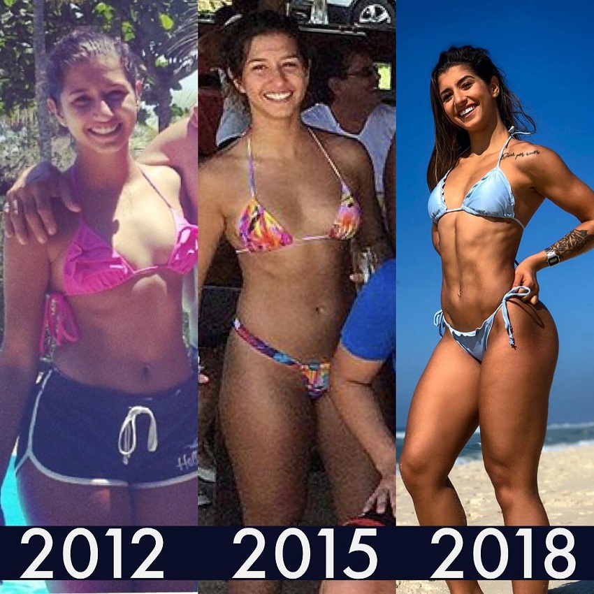 Dominique Aquino body transformation before and after