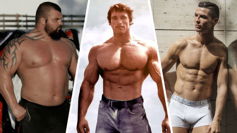 different male chest shapes