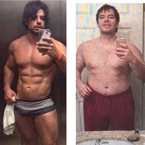 Lucas Giovani's transformation before-after