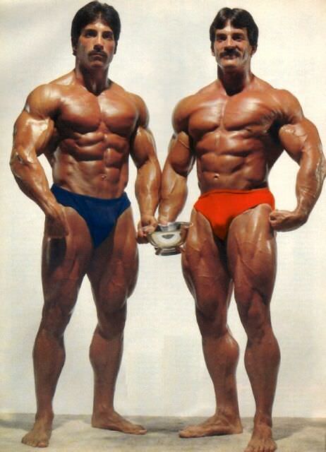 Ray Mentzer and Mike Mentzer posing together