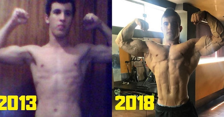 Ernane Guimaraes amazing body transformation 2013-2018