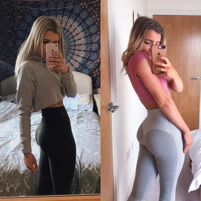 Fiona Simpson body transformation before-after