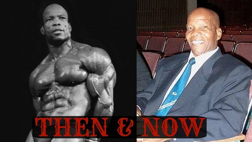 Albert Beckles then and now