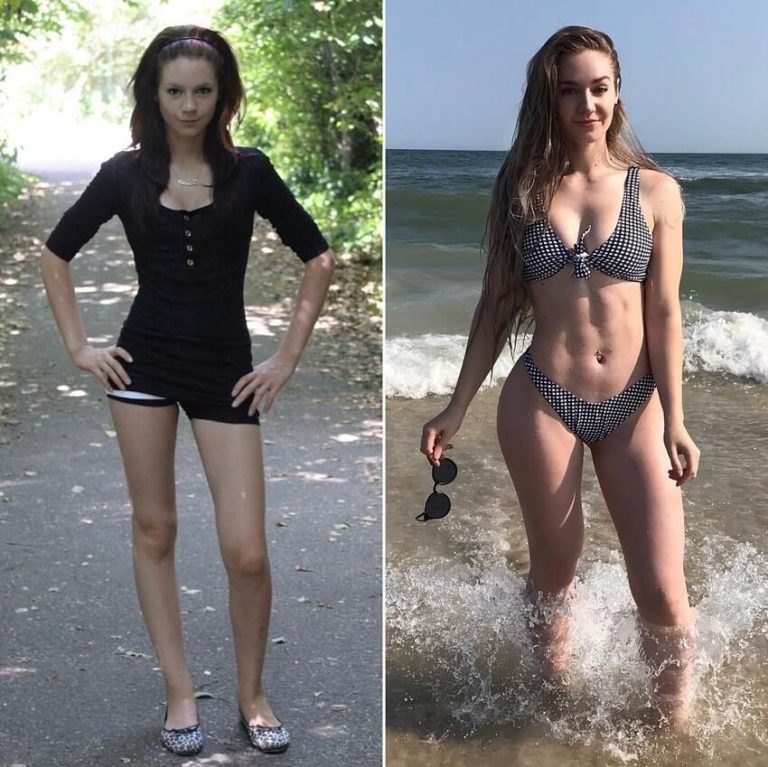 Bella Rahbek's incredible fitness transformation.