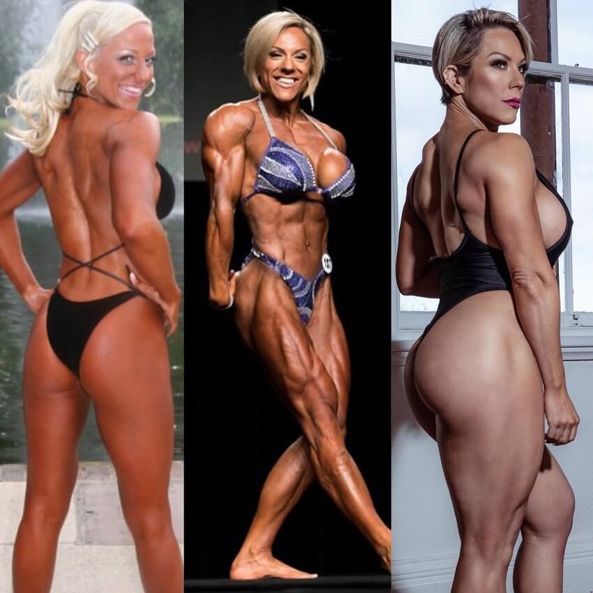 Carly Thornton body transformation over the years