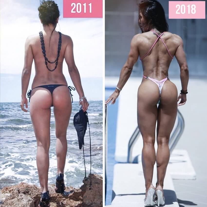 Maria Paulette fitness transformation before-after